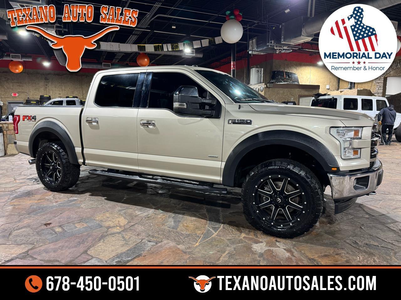 2017 Ford F-150 Lariat 4WD SuperCrew 5.5' Box