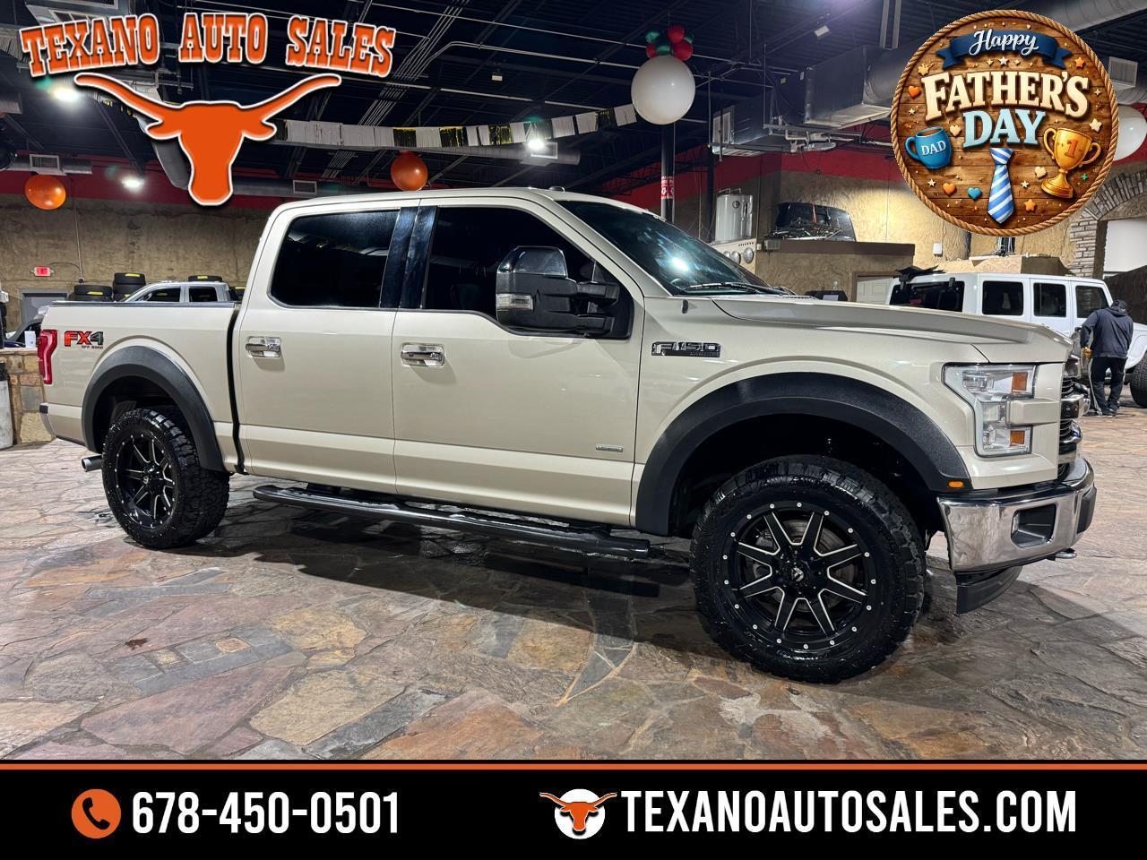 2017 Ford F-150 Lariat 4WD SuperCrew 5.5' Box
