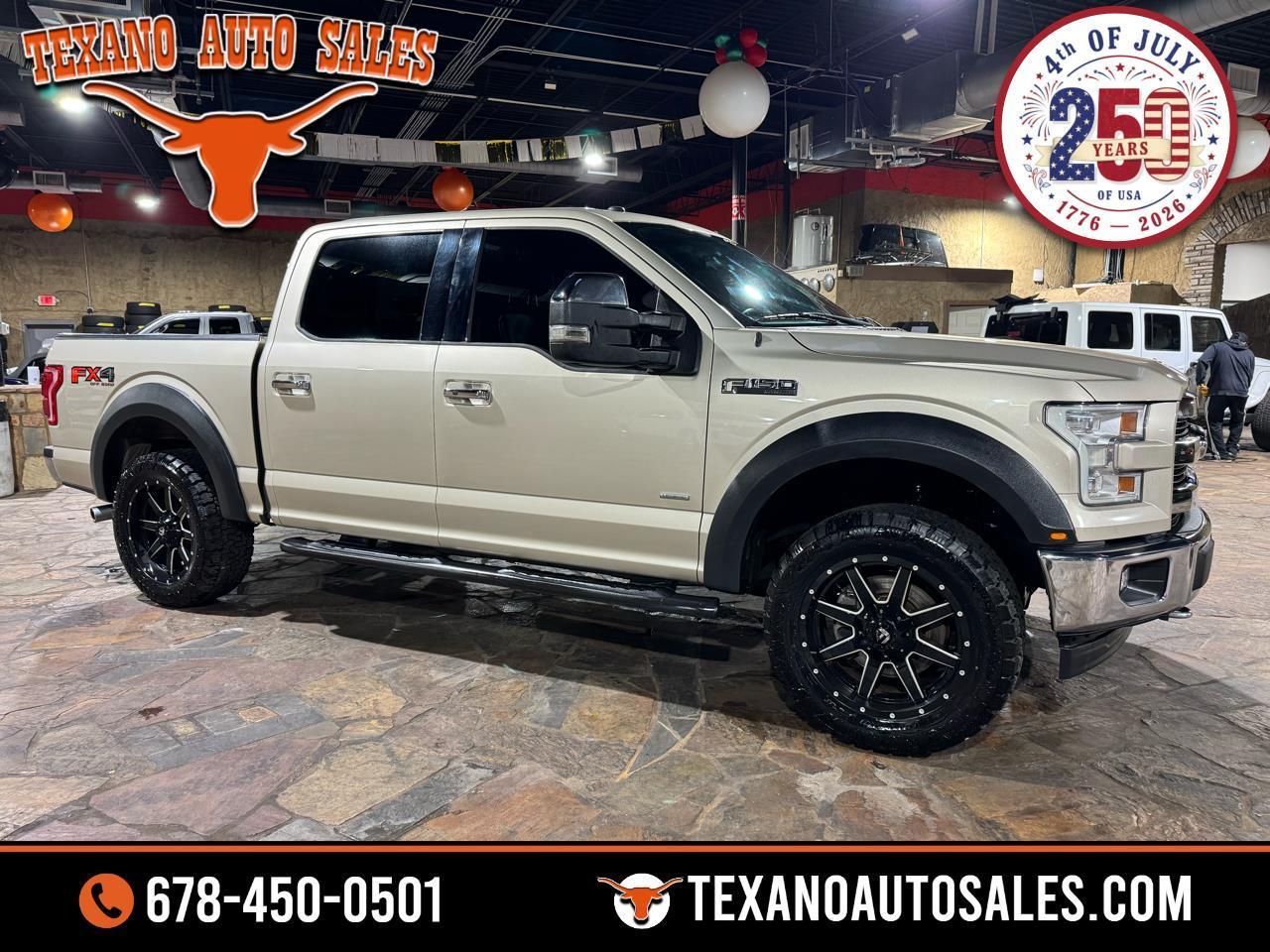 Ford F-150 Lariat 4WD SuperCrew 5.5' Box 2017
