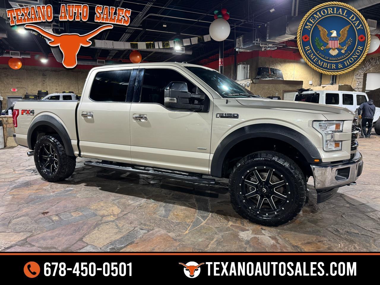 2017 Ford F-150 Lariat 4WD SuperCrew 5.5' Box