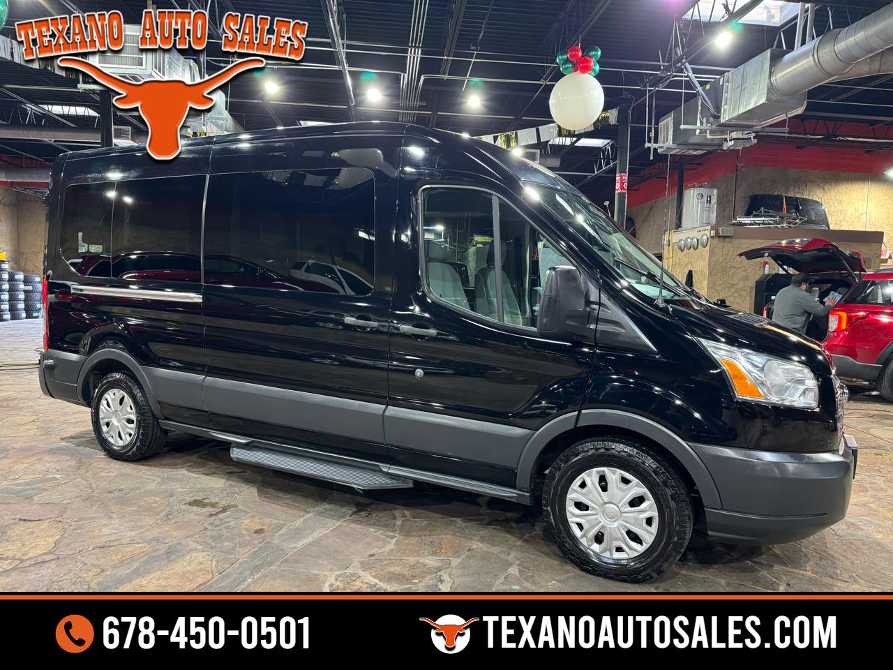 2018 Ford Transit Passenger Wagon T-350 148" Med Roof XLT Sliding RH Dr