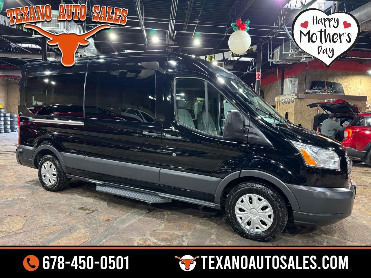 Ford Transit Passenger Wagon T-350 148" Med Roof XLT Sliding RH Dr 2018