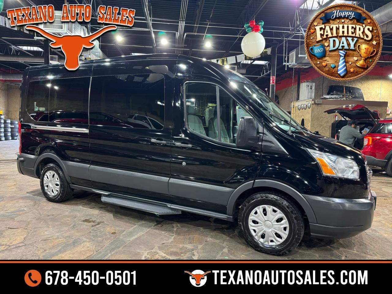 Ford Transit Passenger Wagon T-350 148" Med Roof XLT Sliding RH Dr 2018