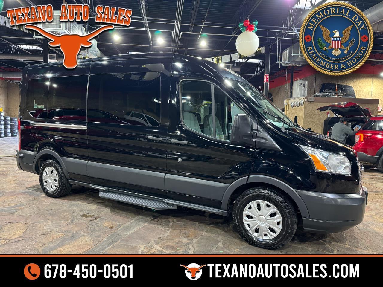 Ford Transit Passenger Wagon T-350 148" Med Roof XLT Sliding RH Dr 2018