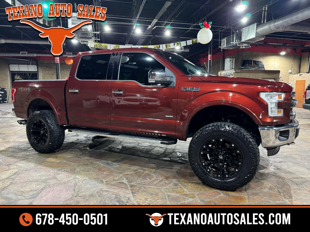 2016 Ford F-150 4WD SuperCrew 145" Lariat