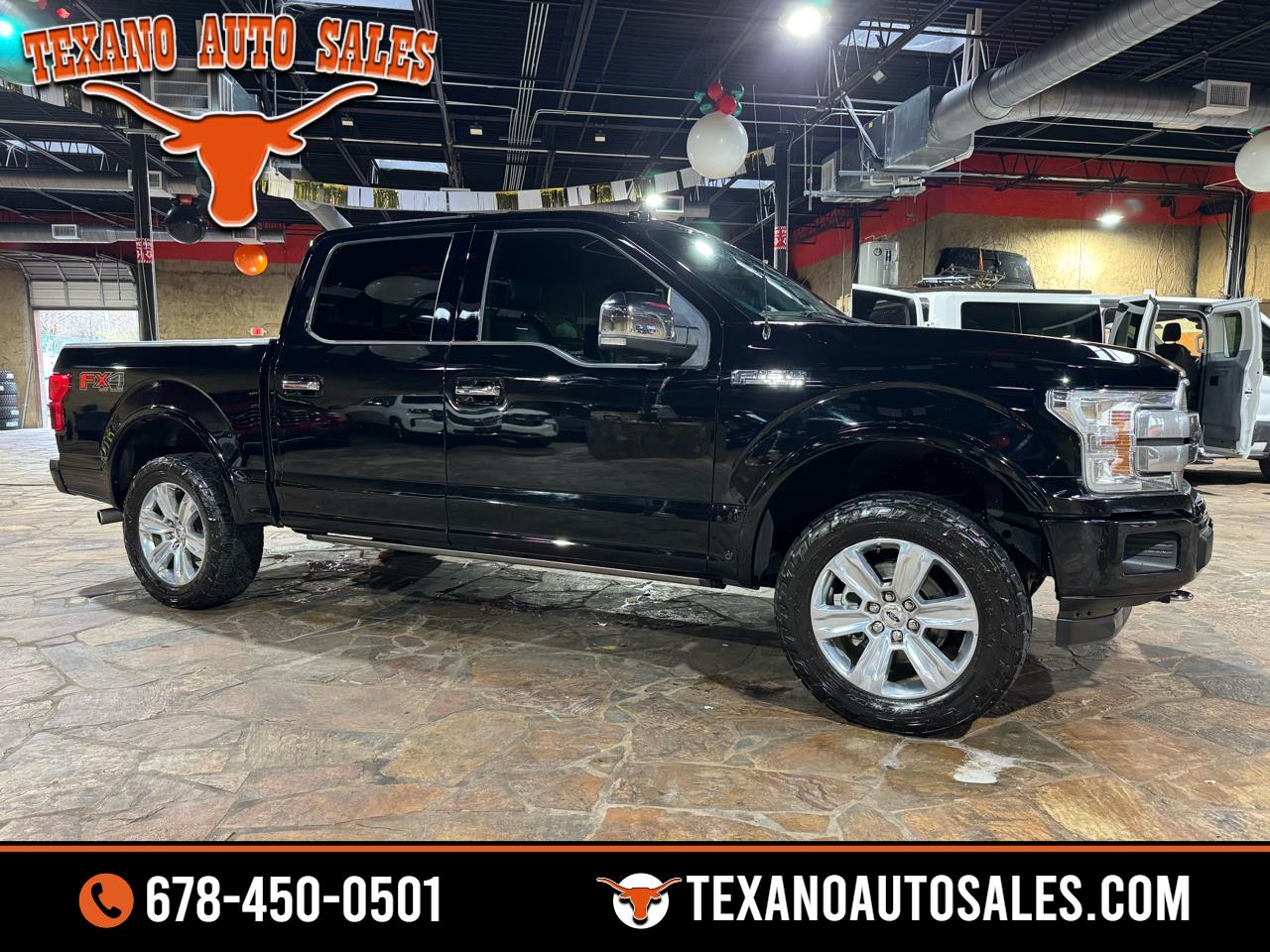 2018 Ford F-150 Platinum 4WD SuperCrew 5.5' Box