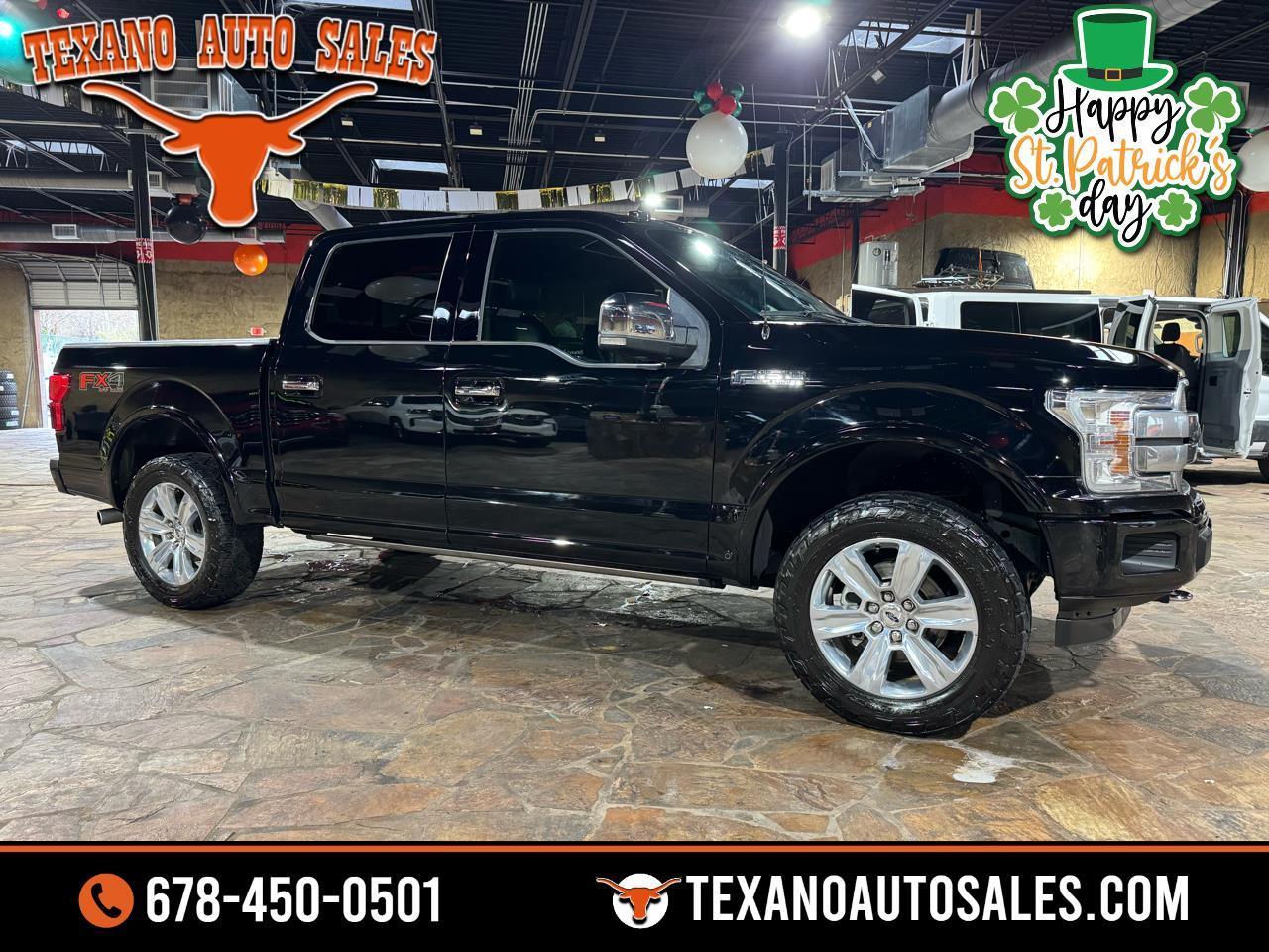 2018 Ford F-150 Platinum 4WD SuperCrew 5.5' Box