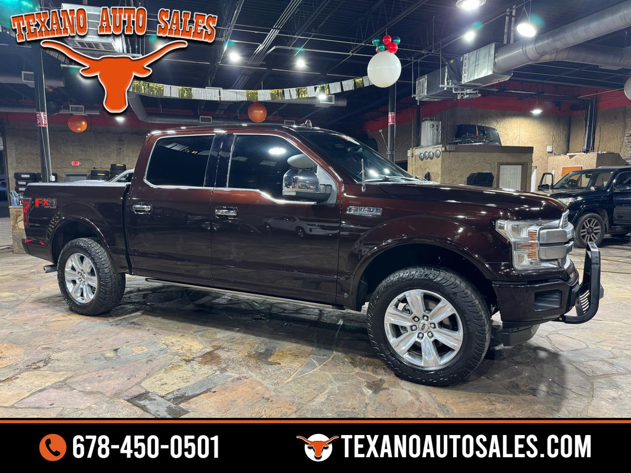 2018 Ford F-150 Platinum 4WD SuperCrew 5.5' Box