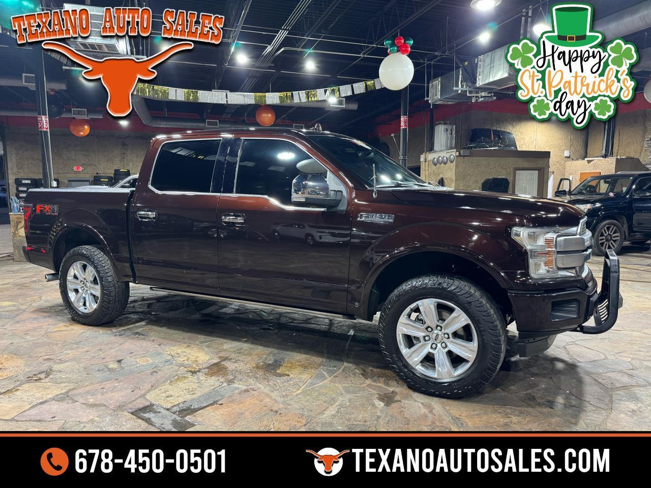 2018 Ford F-150 Platinum 4WD SuperCrew 5.5' Box