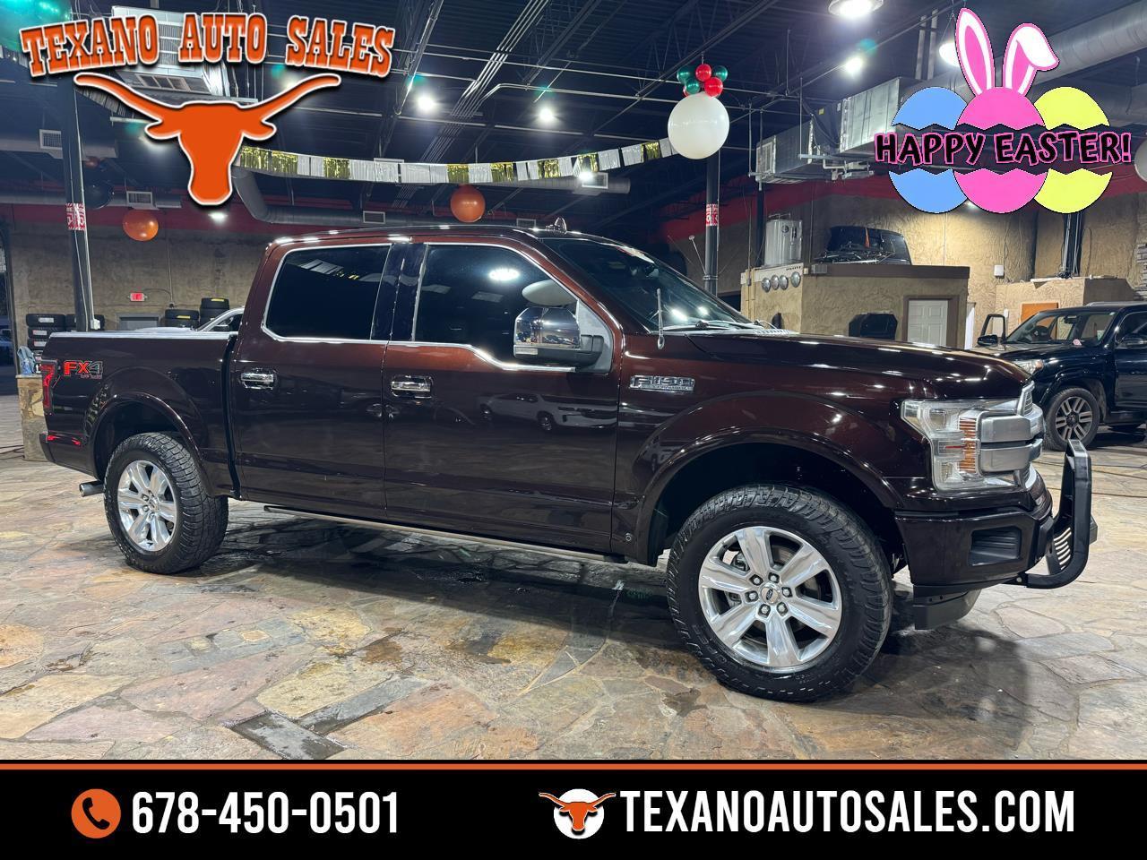 Ford F-150 Platinum 4WD SuperCrew 5.5' Box 2018