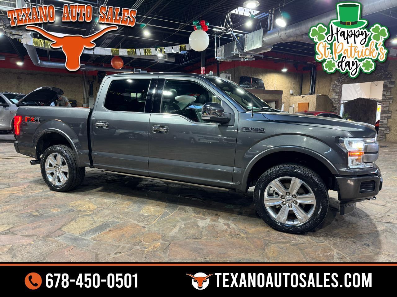 Ford F-150 Platinum 4WD SuperCrew 5.5' Box 2020