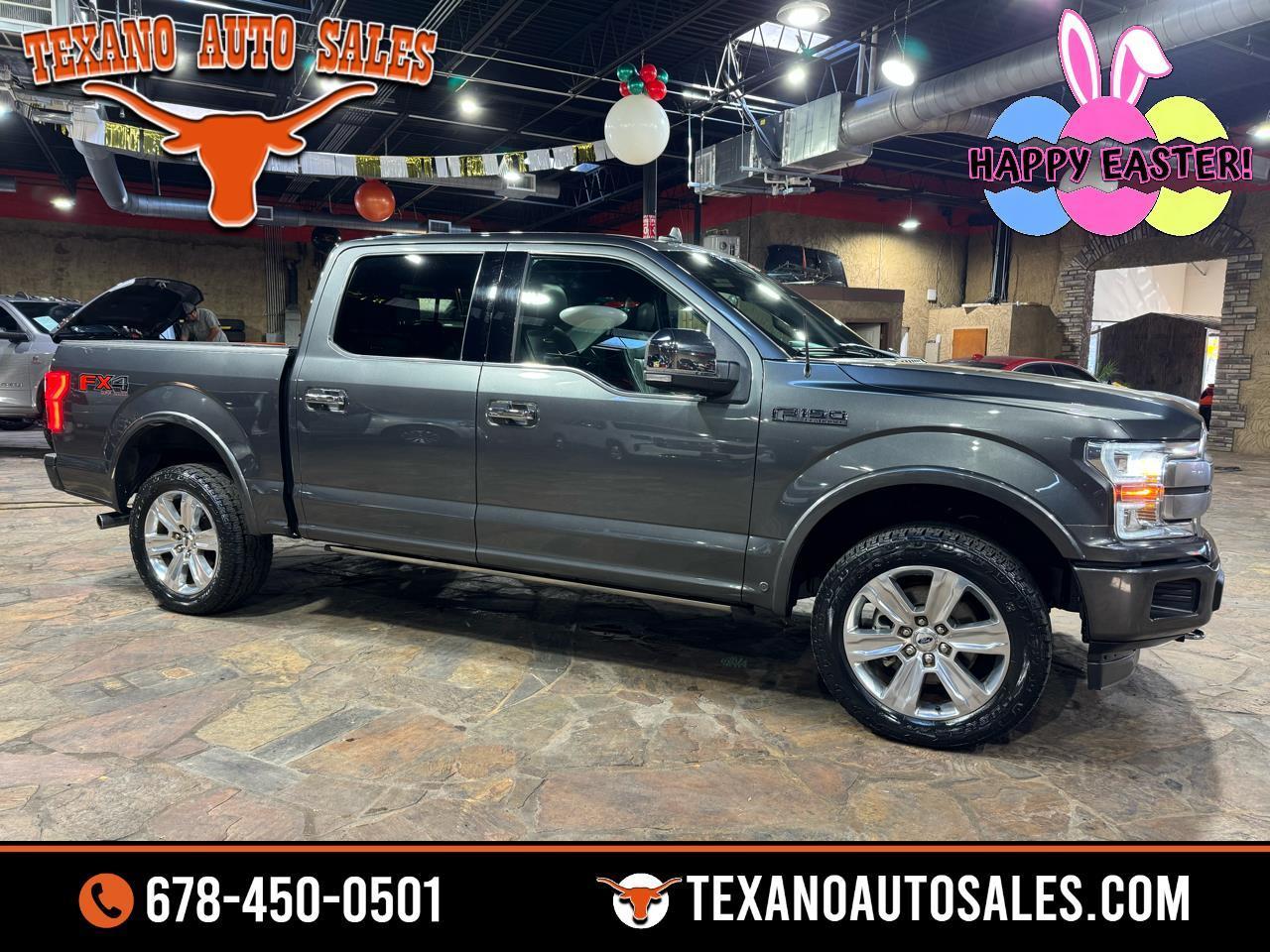 2020 Ford F-150 Platinum 4WD SuperCrew 5.5' Box