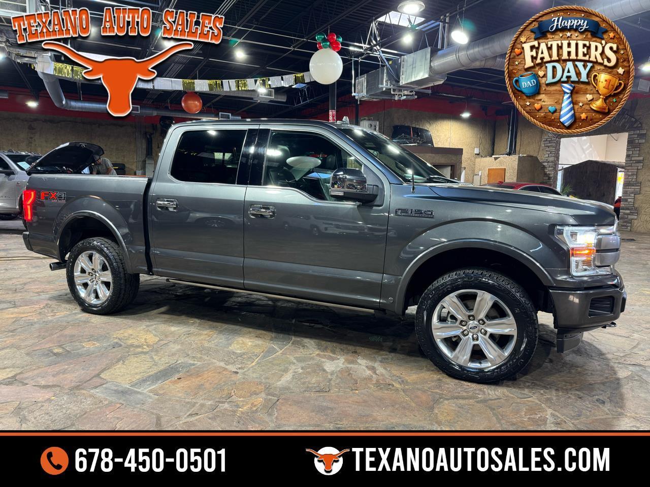 2020 Ford F-150 Platinum 4WD SuperCrew 5.5' Box