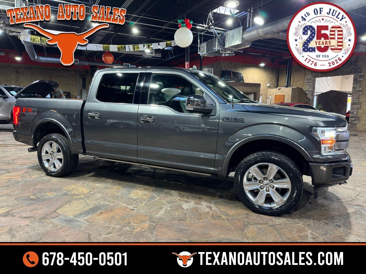 Ford F-150 Platinum 4WD SuperCrew 5.5' Box 2020