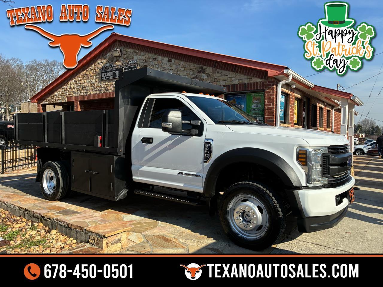 2019 Ford Super Duty F-450 DRW XLT 4WD Reg Cab 145" WB 60" CA XLT