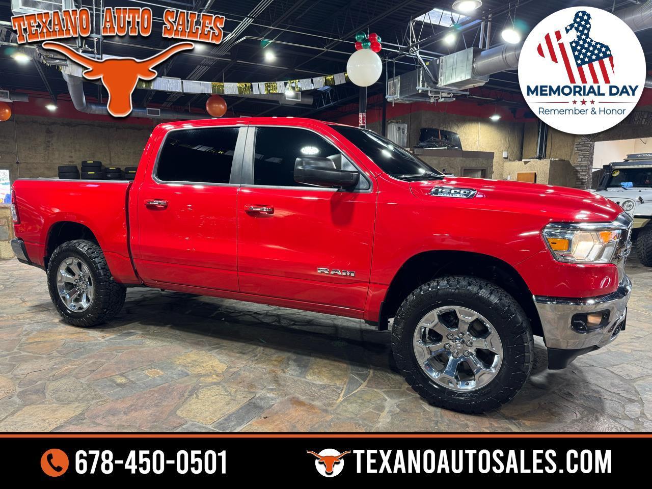 RAM 1500 Big Horn/Lone Star 4x4 Crew Cab 5'7" Box 2019