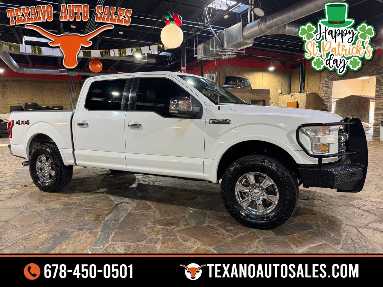 Ford F-150 4WD SuperCrew 145" Lariat 2016