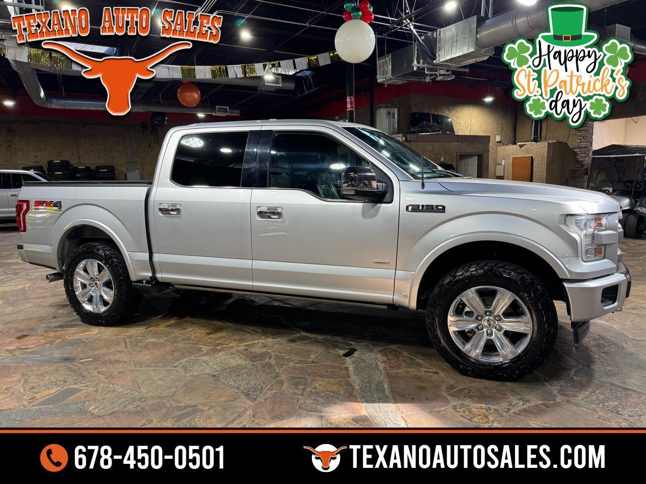 Ford F-150 Platinum 4WD SuperCrew 5.5' Box 2017