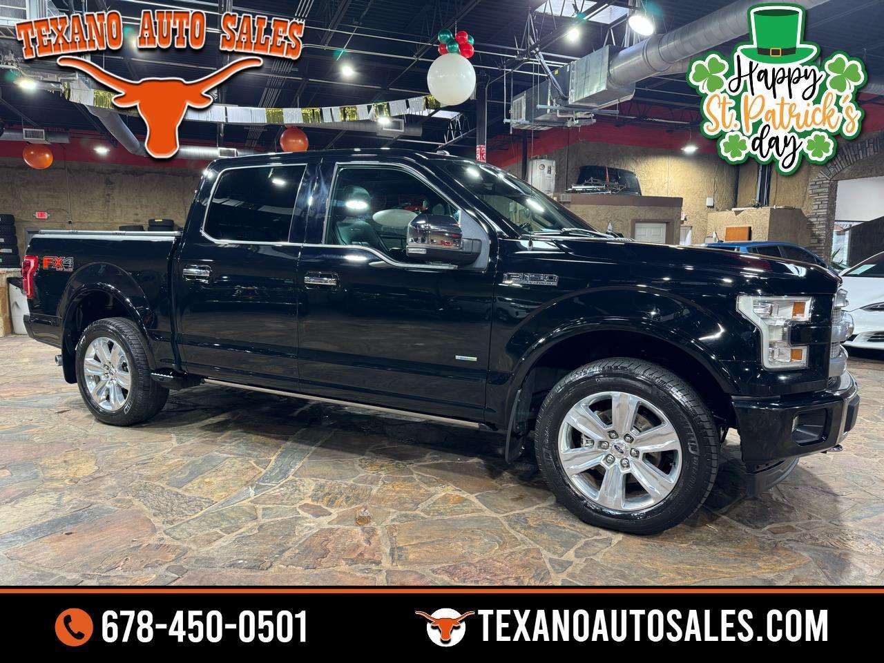 Ford F-150 Platinum 4WD SuperCrew 5.5' Box 2017