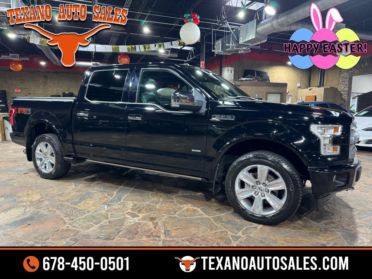 2017 Ford F-150 Platinum 4WD SuperCrew 5.5' Box