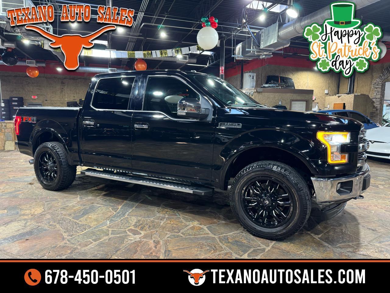 Ford F-150 4WD SuperCrew 145" Lariat 2017