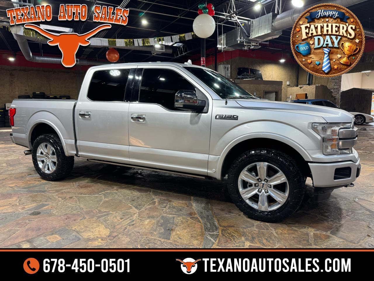 2018 Ford F-150 Platinum 4WD SuperCrew 5.5' Box