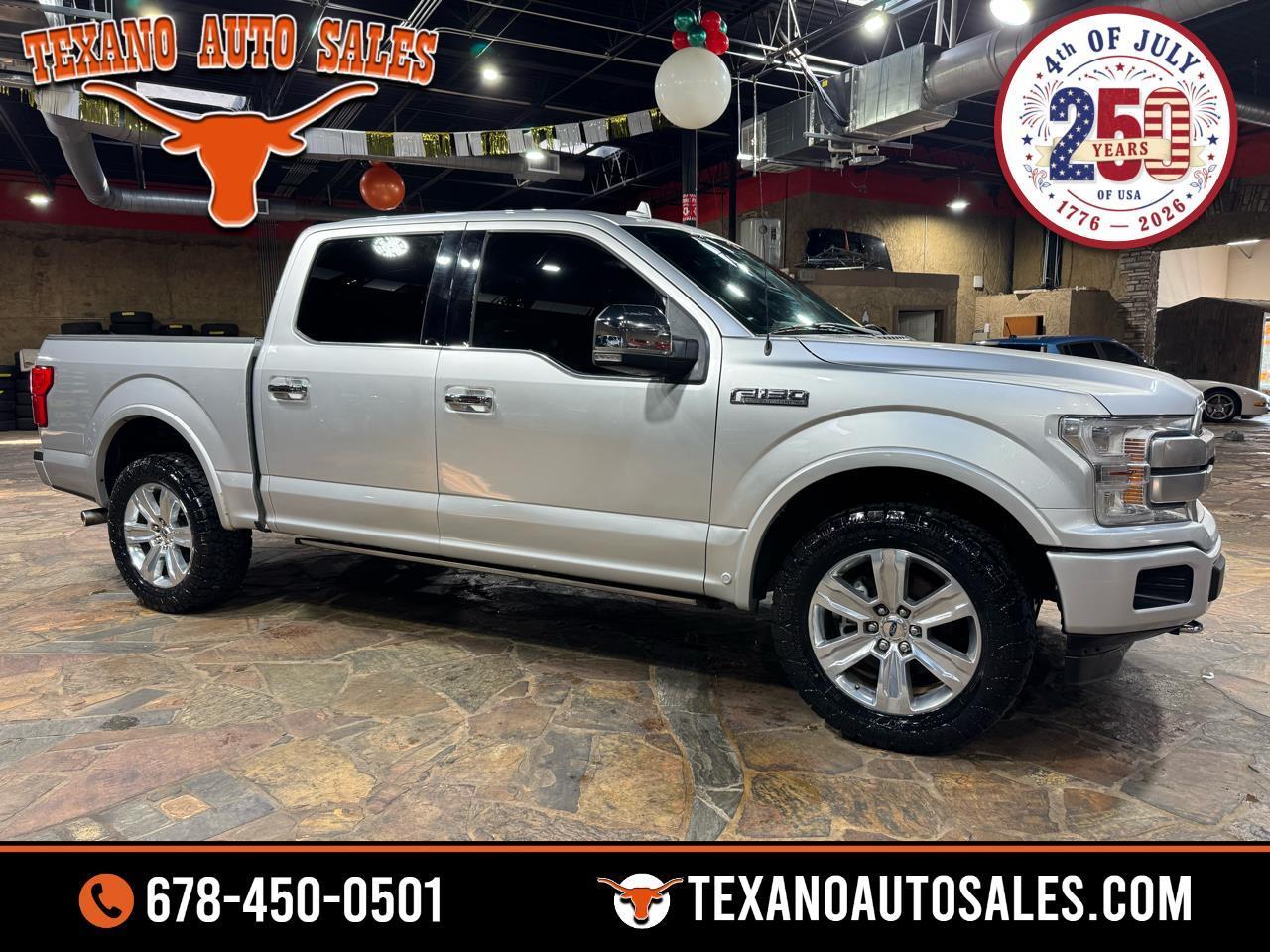 Ford F-150 Platinum 4WD SuperCrew 5.5' Box 2018