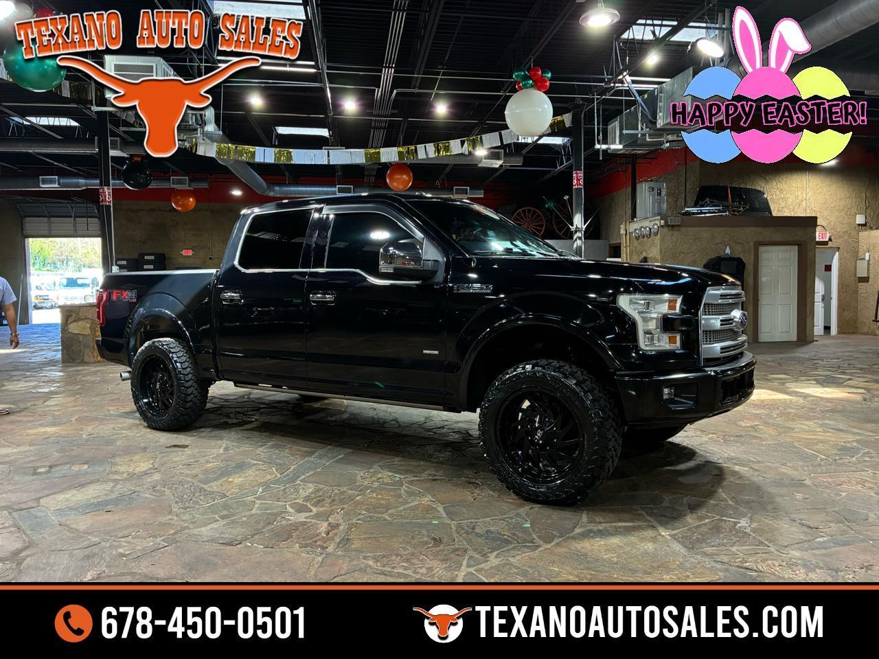 2016 Ford F-150 4WD SuperCrew 145" Platinum