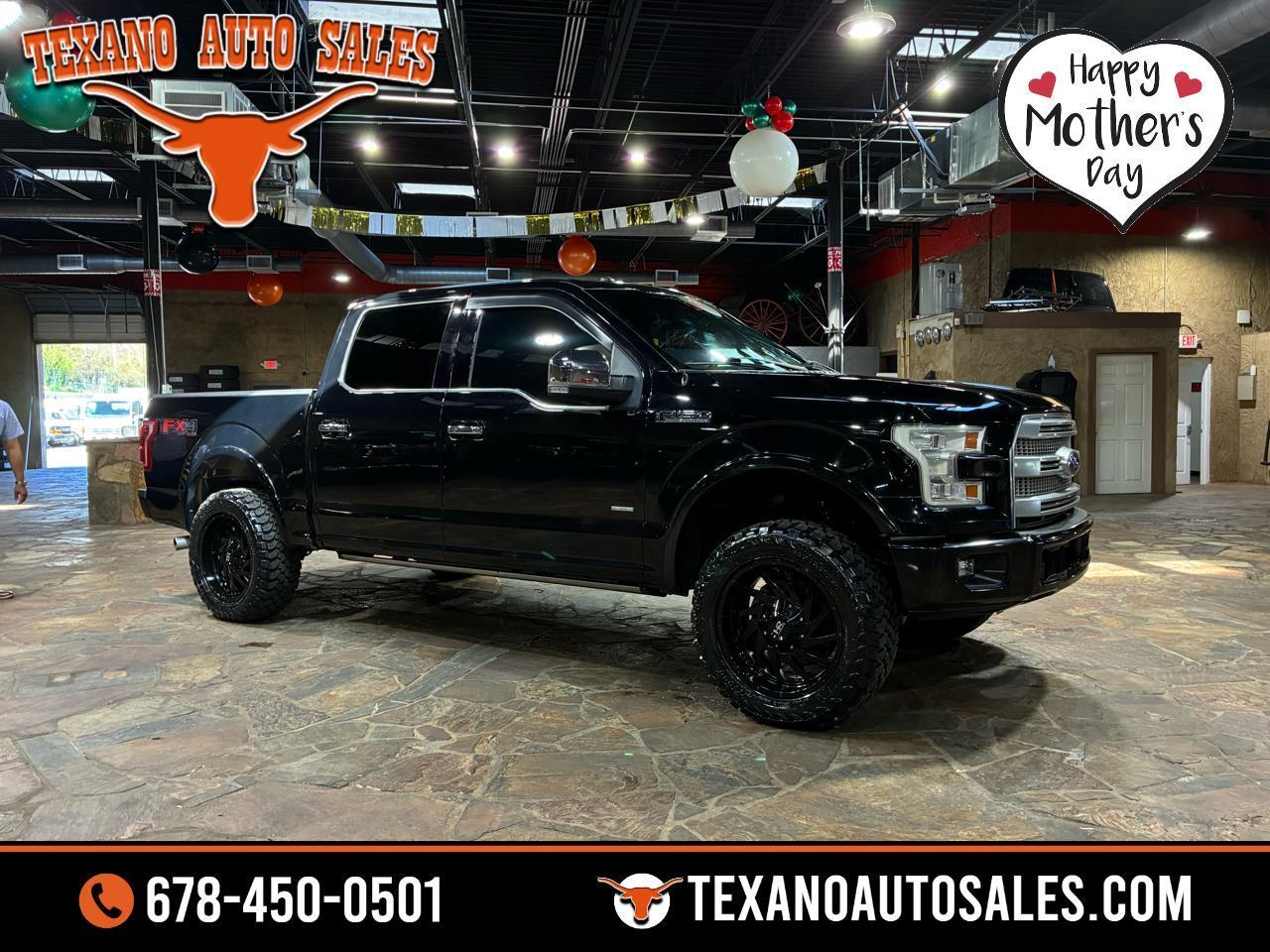 Ford F-150 4WD SuperCrew 145" Platinum 2016