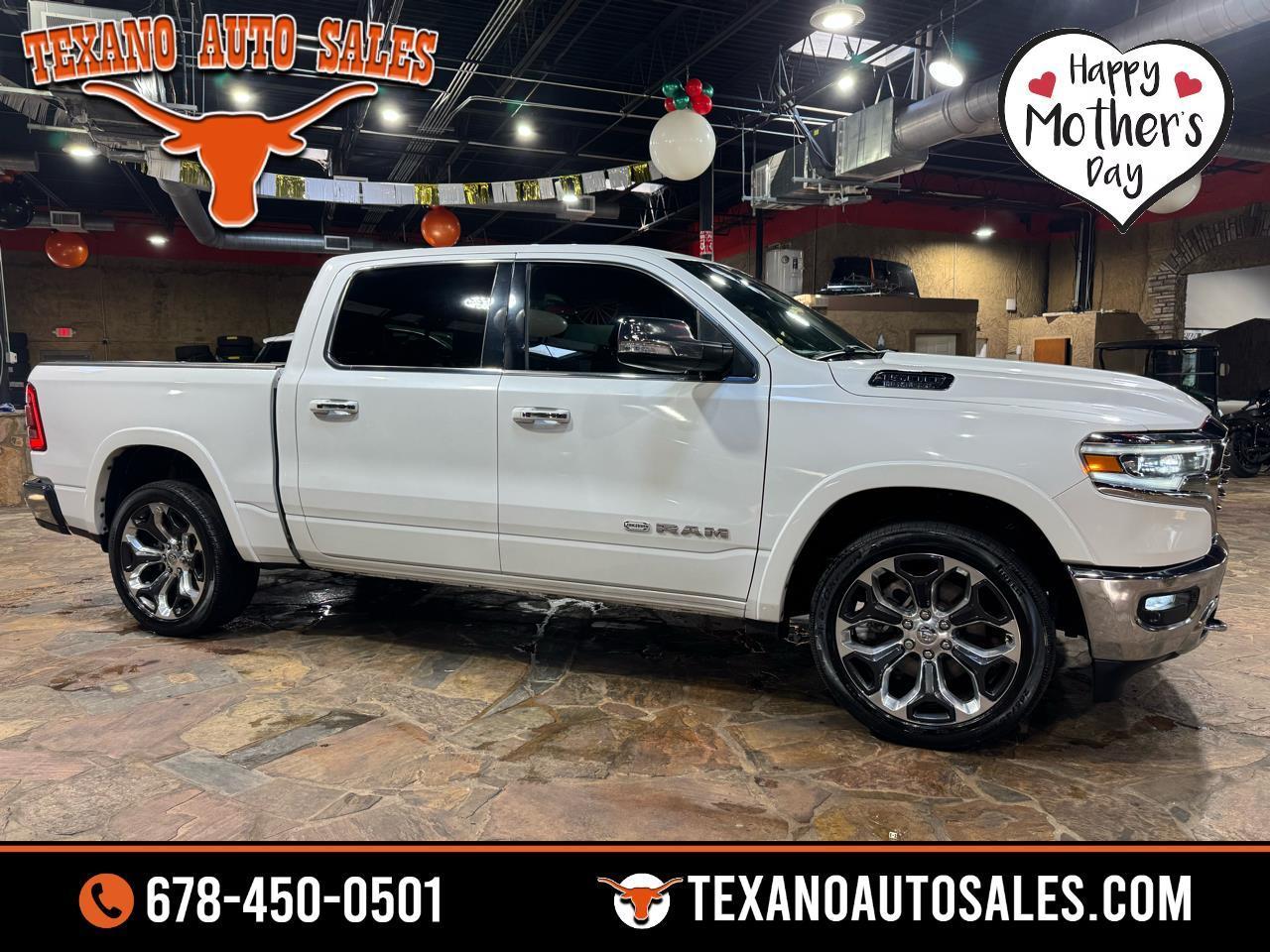 2019 RAM 1500 Longhorn 4x2 Crew Cab 5'7" Box