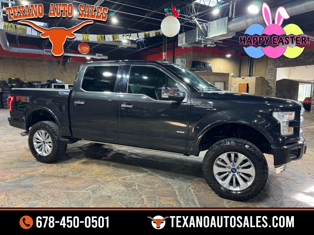 Ford F-150 4WD SuperCrew 145" Platinum 2015