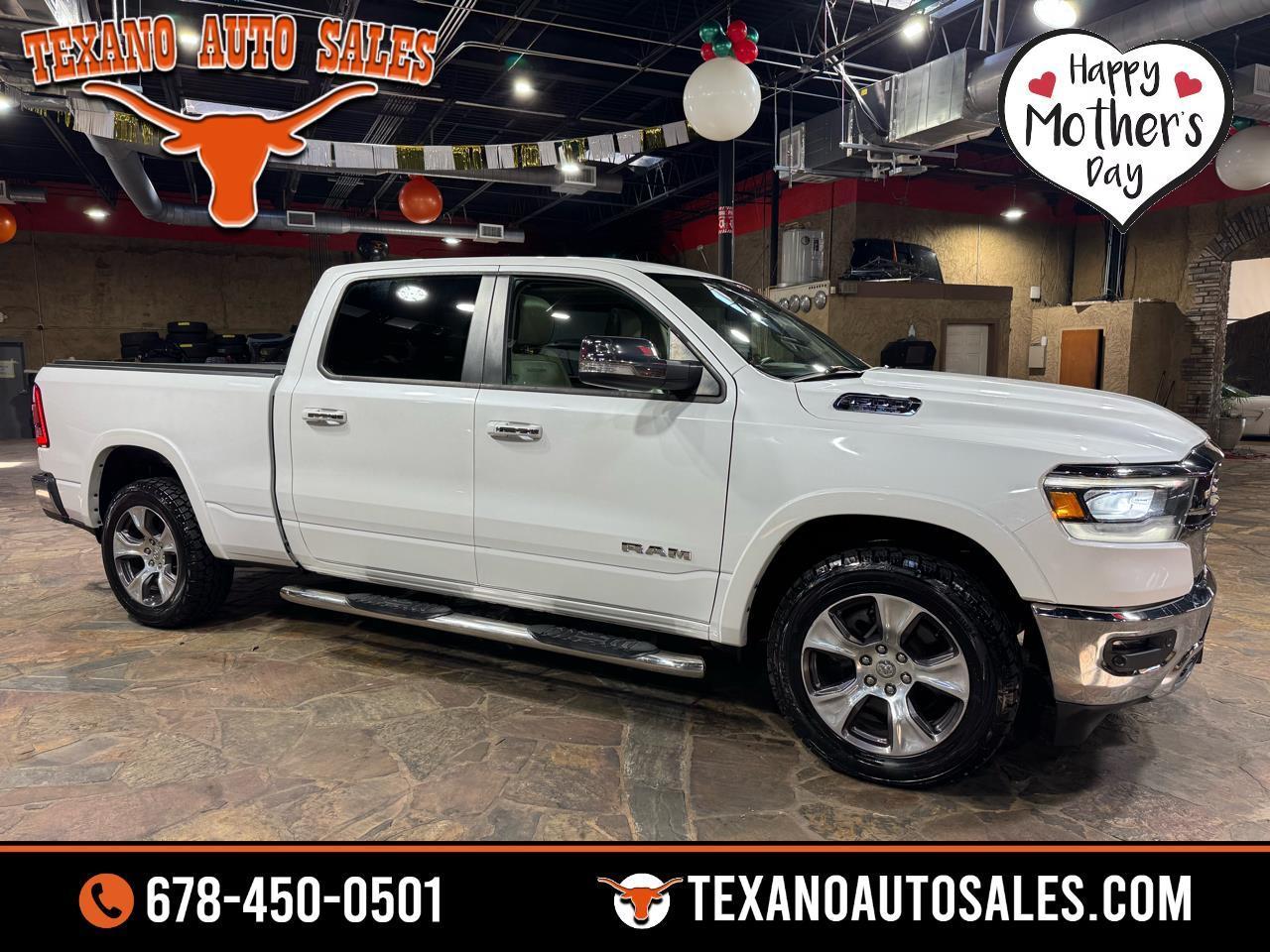 2019 RAM 1500 Laramie 4x4 Crew Cab 6'4" Box