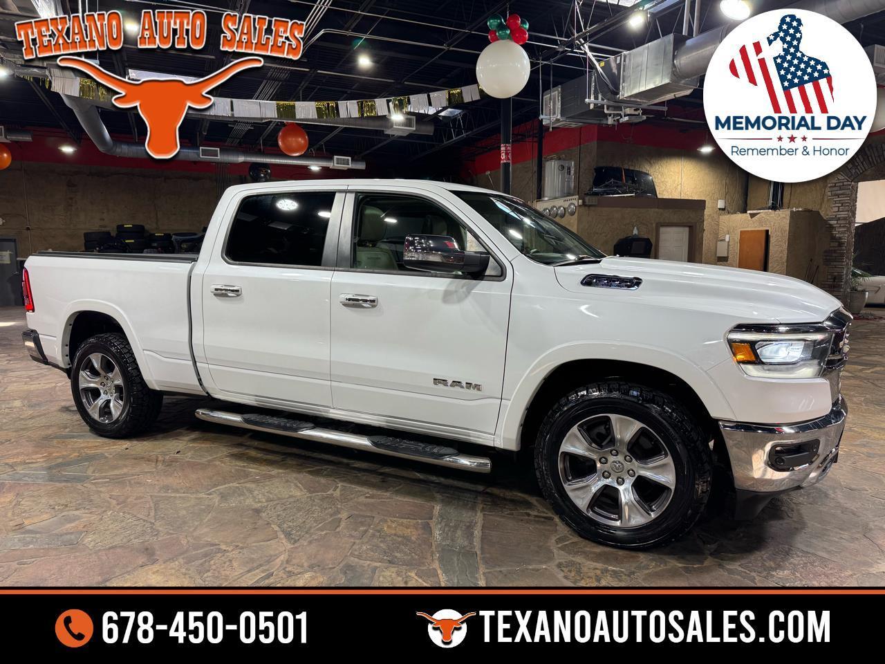 2019 RAM 1500 Laramie 4x4 Crew Cab 6'4" Box