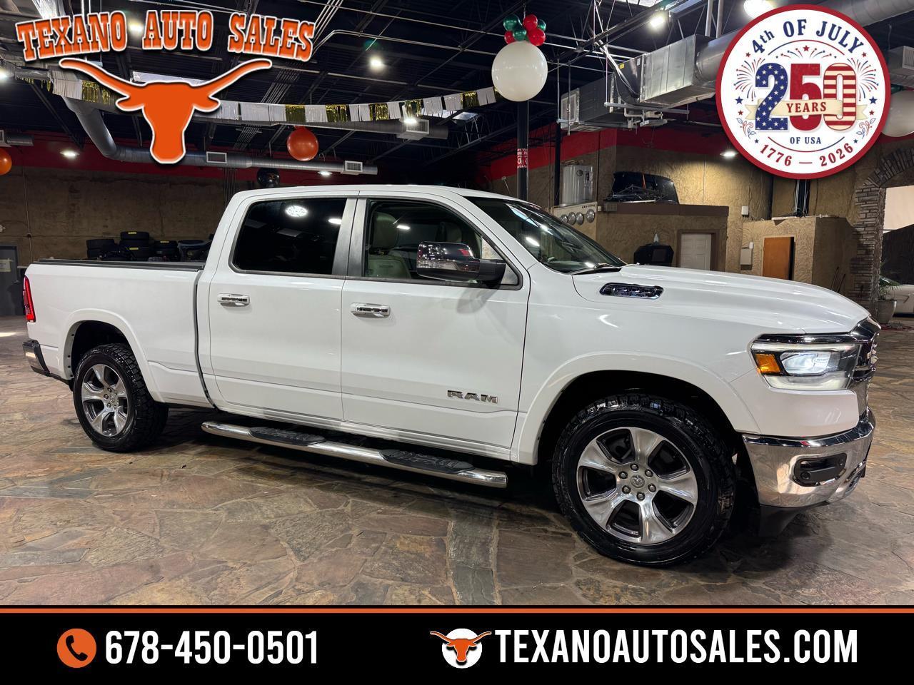 2019 RAM 1500 Laramie 4x4 Crew Cab 6'4" Box