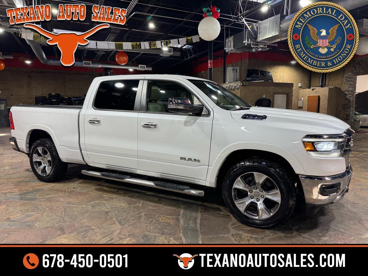2019 RAM 1500 Laramie 4x4 Crew Cab 6'4" Box