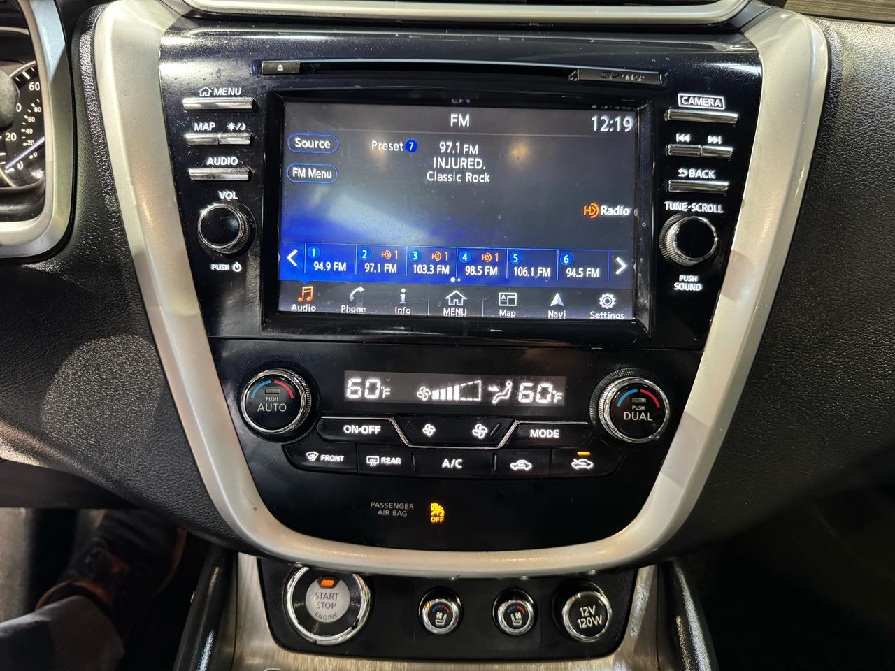 Nissan Murano 2017.5 FWD Platinum 2017