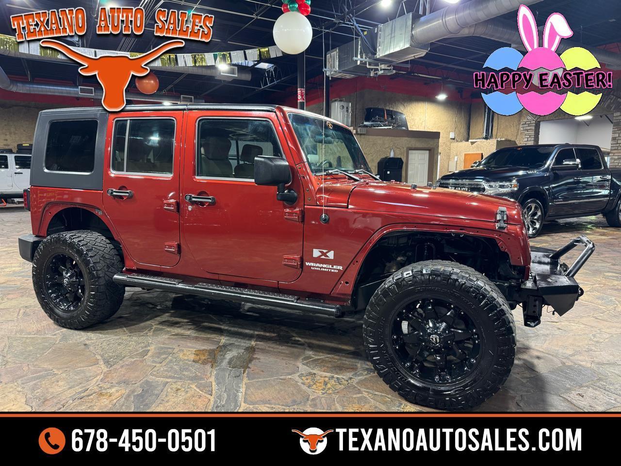 Jeep Wrangler 4WD 4dr Unlimited X 2008