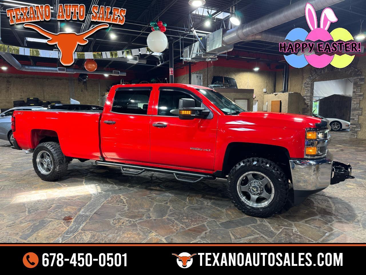 Chevrolet Silverado 2500HD 4WD Crew Cab 167.7" Work Truck 2018