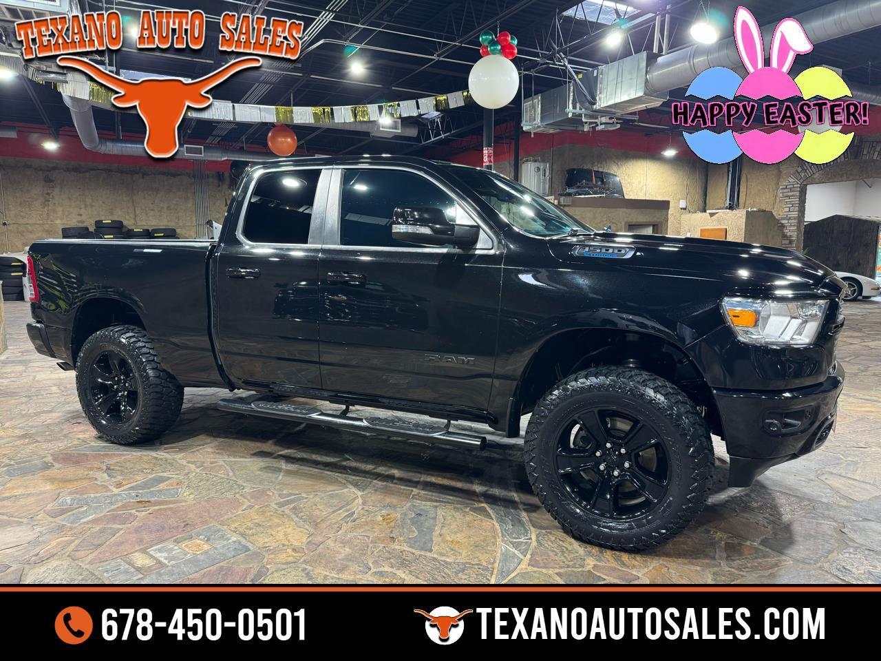 RAM 1500 Big Horn 4x4 Quad Cab 6'4" Box 2021