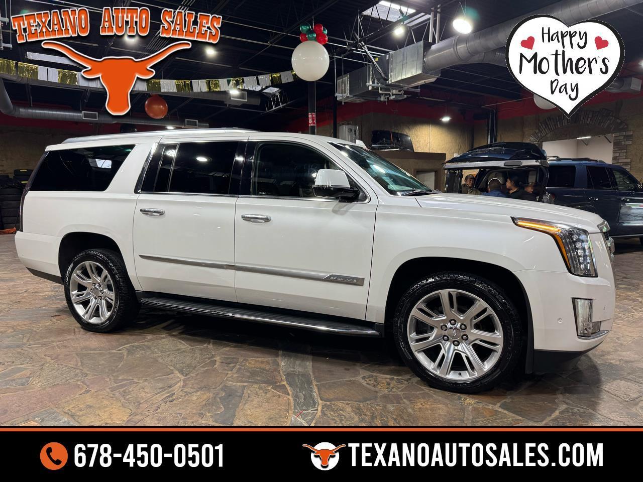 Cadillac Escalade ESV 4WD 4dr Luxury 2018