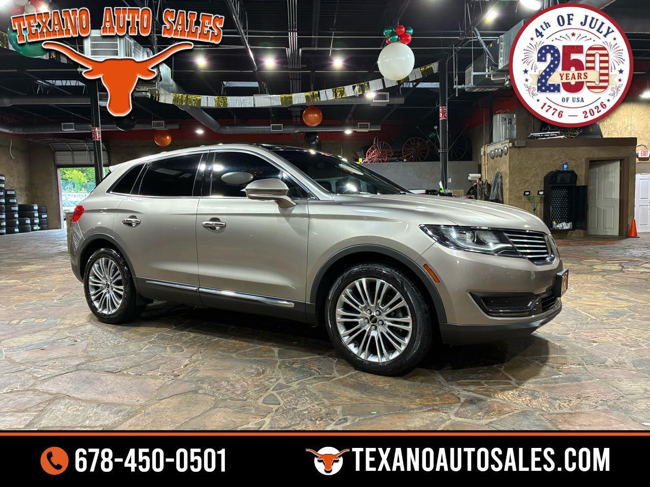 Lincoln MKX Reserve AWD 2018