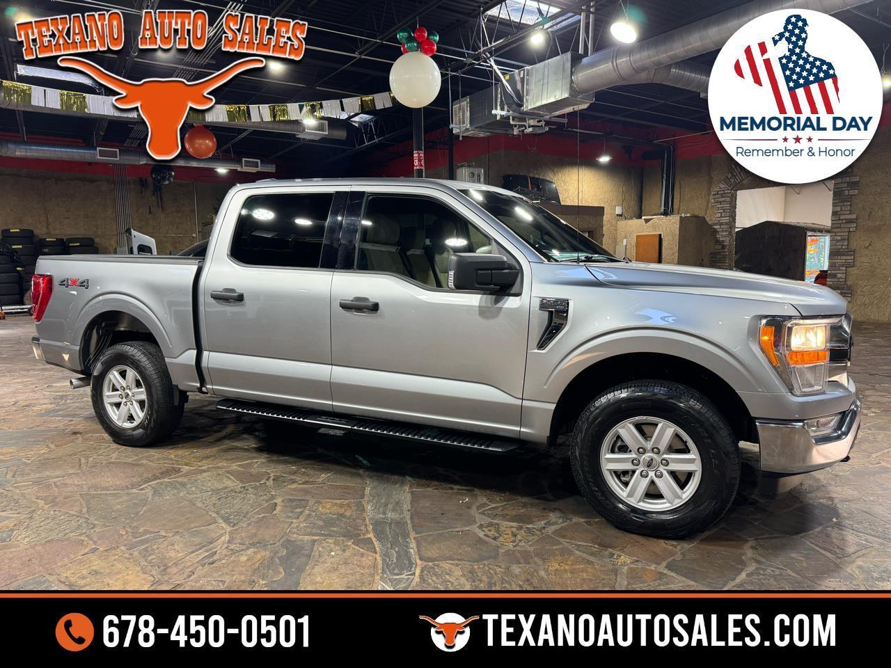 2021 Ford F-150 XLT 4WD SuperCrew 5.5' Box