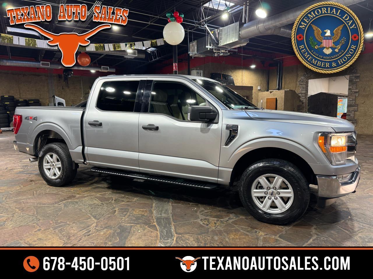 2021 Ford F-150 XLT 4WD SuperCrew 5.5' Box