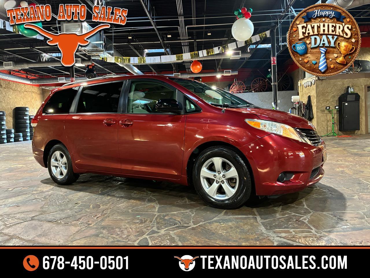 2011 Toyota Sienna 5dr 7-Pass Van V6 LE FWD (Natl)
