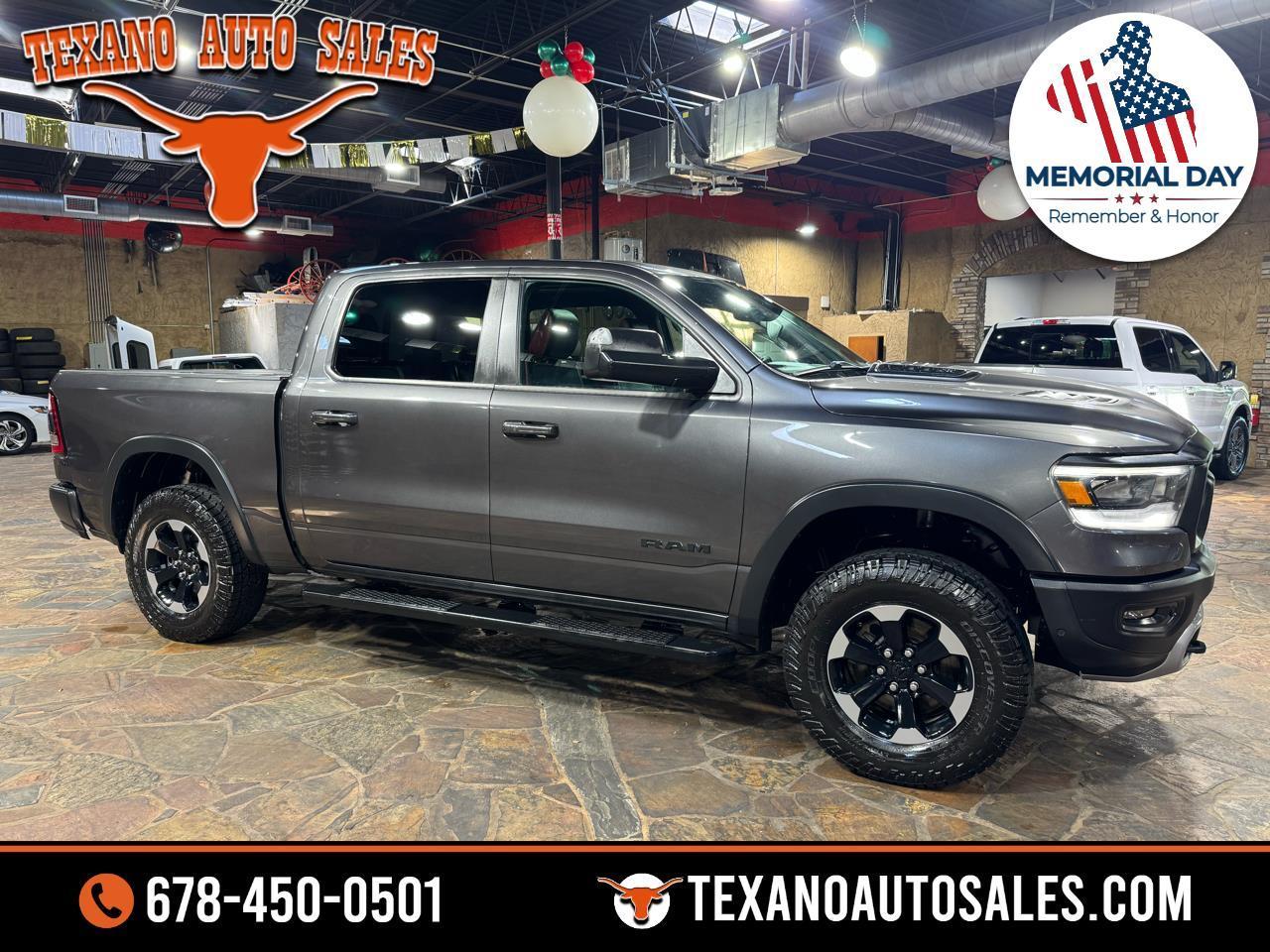 2019 RAM 1500 Rebel 4x4 Crew Cab 5'7" Box