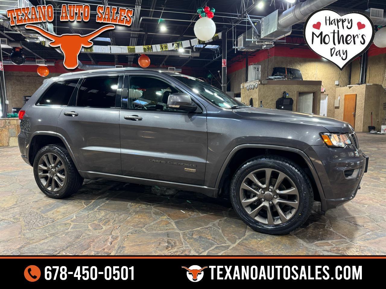 Jeep Grand Cherokee 4WD 4dr Limited 75th Anniversary 2016