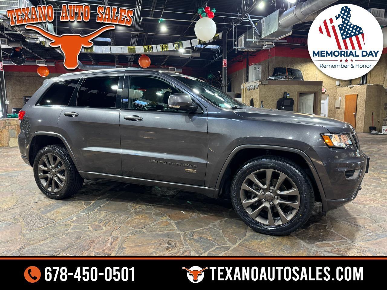 2016 Jeep Grand Cherokee 4WD 4dr Limited 75th Anniversary