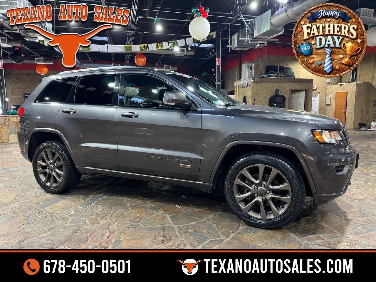 Jeep Grand Cherokee 4WD 4dr Limited 75th Anniversary 2016