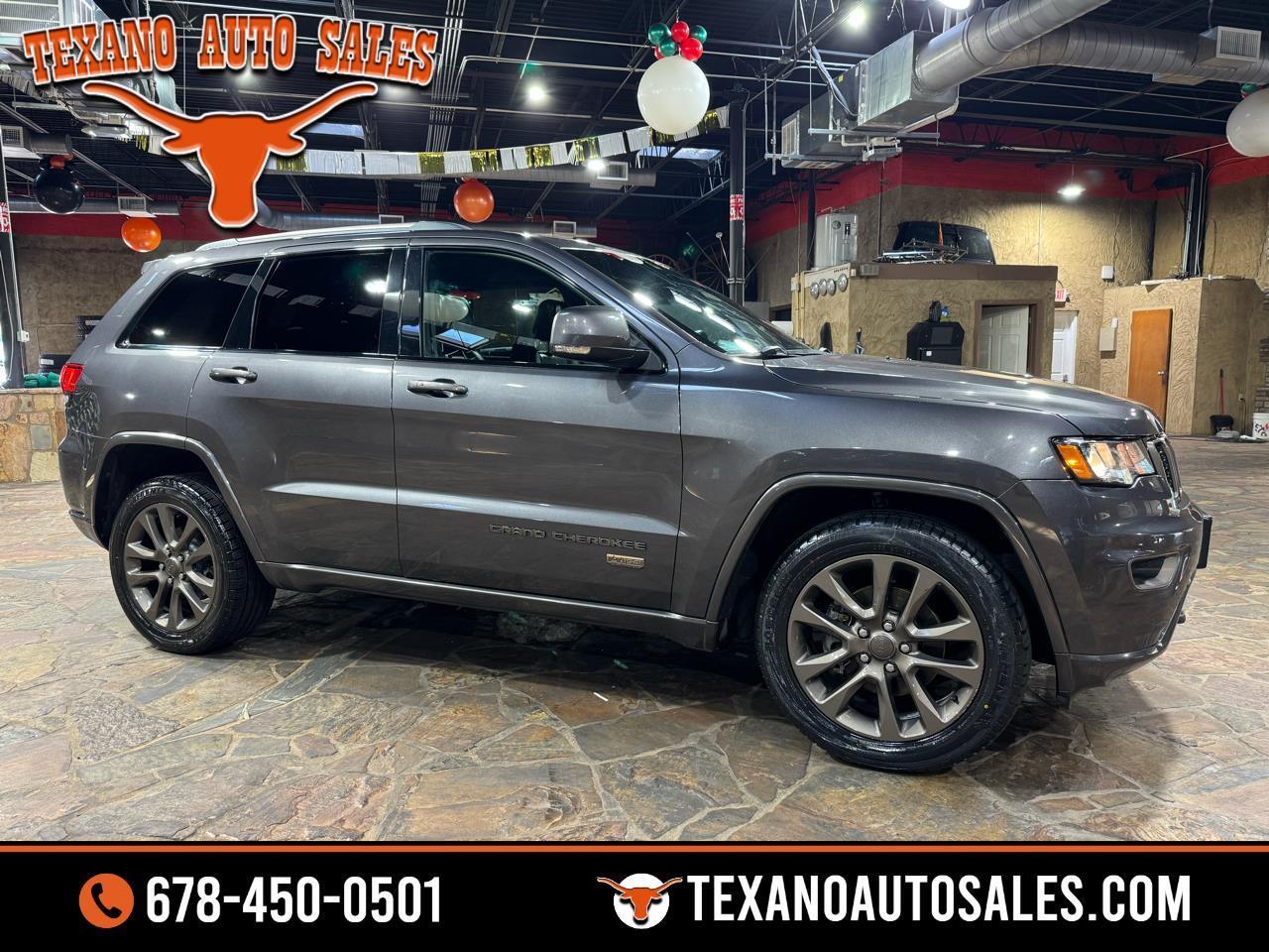 2016 Jeep Grand Cherokee 4WD 4dr Limited 75th Anniversary
