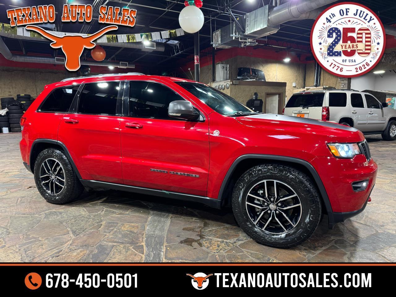 2018 Jeep Grand Cherokee Trailhawk 4x4 *Ltd Avail*